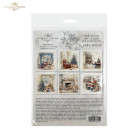 ITD COLLECTION MINI RICE PAPER SET 6PCS 14.8X14.8CM - RSM192