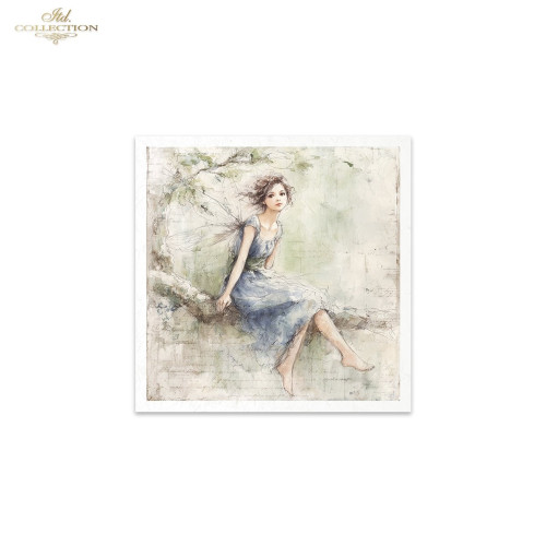 ITD COLLECTION MINI RICE PAPER К-КТ 6БР 14.8X14.8CM - RSM226