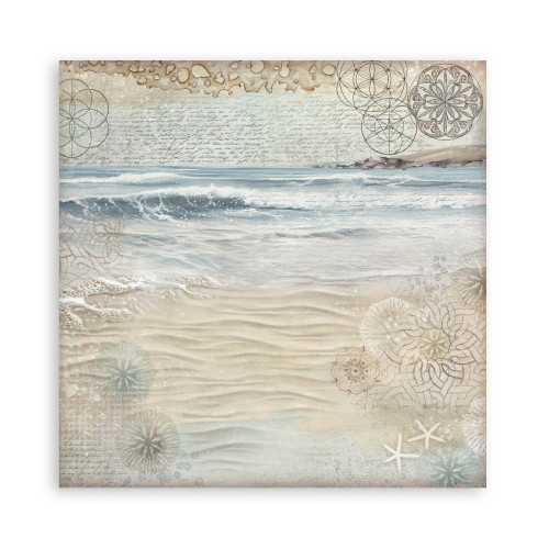 STAMPERIA SILENT SEA BLOCK OF PAPER 30.5/30.5CM-SBBL169