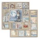 STAMPERIA SILENT SEA BLOCK OF PAPER 30.5/30.5CM-SBBL169