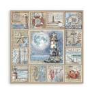 STAMPERIA SILENT SEA BLOCK OF PAPER 30.5/30.5CM-SBBL169