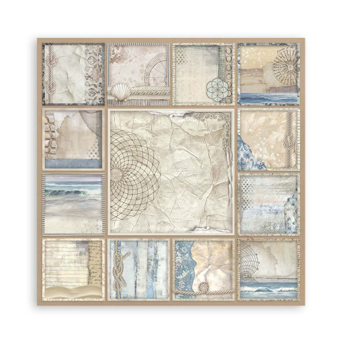 STAMPERIA SILENT SEA BLOCK OF PAPER 30.5/30.5CM-SBBL169