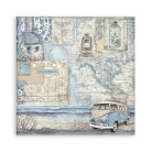 STAMPERIA SILENT SEA BLOCK OF PAPER 30.5/30.5CM-SBBL169