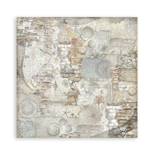 STAMPERIA SILENT SEA BLOCK OF PAPER 30.5/30.5CM-SBBL169