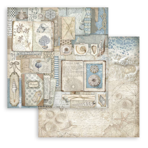 STAMPERIA SILENT SEA BLOCK OF PAPER 30.5/30.5CM-SBBL169