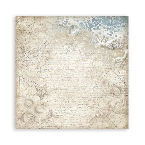 STAMPERIA SILENT SEA BLOCK OF PAPER 30.5/30.5CM-SBBL169