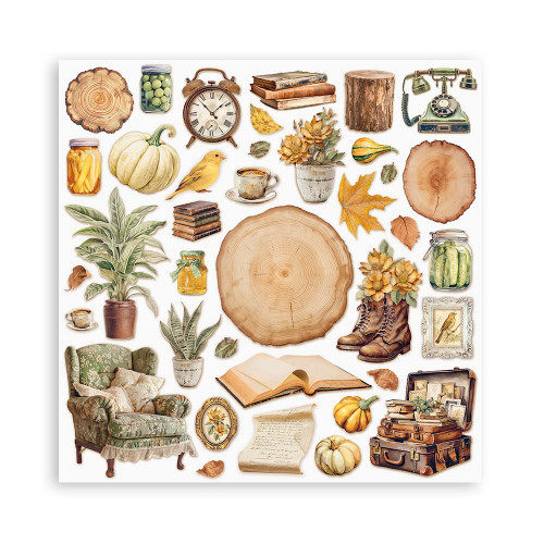 STAMPERIA BLOCK DESIGNER PAPER 20.3/20.3 CM - SBBS114
