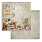 STAMPERIA BLOCK DESIGNER PAPER 20.3/20.3 CM - SBBS114