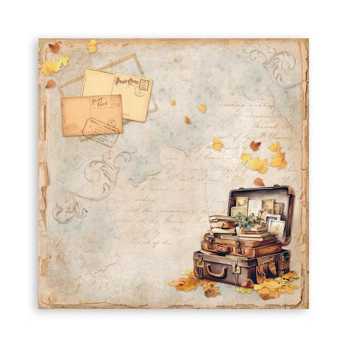 STAMPERIA BLOCK DESIGNER PAPER 20.3/20.3 CM - SBBS114
