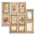 STAMPERIA BLOCK DESIGNER PAPER 20.3/20.3 CM - SBBS114