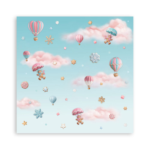 STAMPERIA CANDY CHRISTMAS БЛОКЧЕ 20,3/20,3 СМ - SBBSXB15