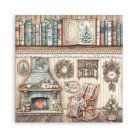 STAMPERIA THE OWL'S HOUSE BLOCK 20.3/20.3 CM -SBBSXB16