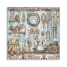 STAMPERIA THE OWL'S HOUSE BLOCK 20.3/20.3 CM -SBBSXB16