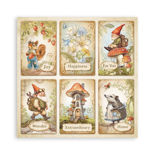 STAMPERIA HIDDEN GROVE БЛОКЧЕ 30,5/30,5 СМ - SBBXLB22