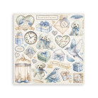 STAMPERIA TIMELESS STICKERS 16.5/16.5 CM - SBSTK02
