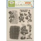 STAMPERIA HIDDEN GROVE SILICONE STAMP 14/18CM - WTK216