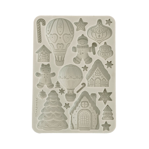 STAMPERIA CANDY CHRISTMAS СИЛИКОНОВ МОЛД KACMA583