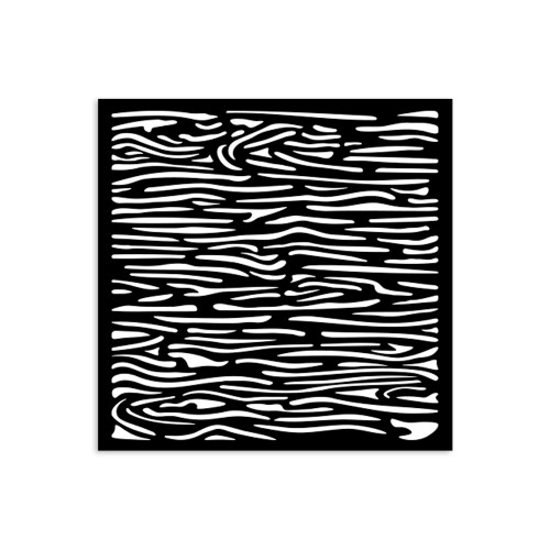 STAMPERIA SILENT SEA TEMPLATE 12 X 12 CM-KSTDS-46