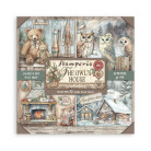 STAMPERIA THE OWL'S HOUSE BLOCK 20.3/20.3 CM -SBBSXB16