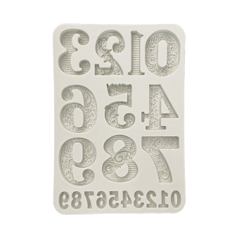 STAMPERIA GEAR UP FOR CHRISTMAS SILICONE MOLD KACMA528