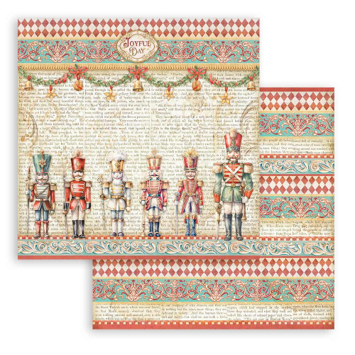 STAMPERIA THE NUTCRACKER CARD 30.5/30.5CM-SBB1018