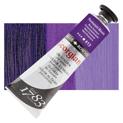 DALER ROWNEY OIL PAINT GEORGIAN 38 ML - PERM MAUVE 413