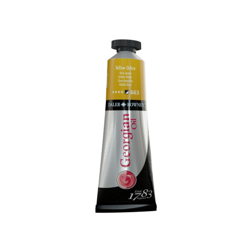DALER ROWNEY OIL PAINT GEORGIAN 38 ML. - YELLOW OCHRE
