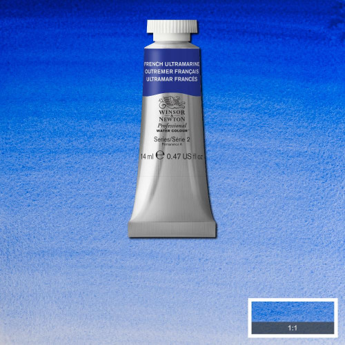 W&N АКВАРЕЛНА БОЯ PROFESSIONAL 14 МЛ - FRENCH ULTRAMARINE