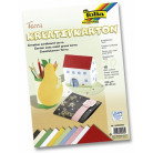 FOLIA КРЕАТИВ КАРТОН ТЕРА МЕТАЛИК 23/33 СМ 230 Г 10 Л АС