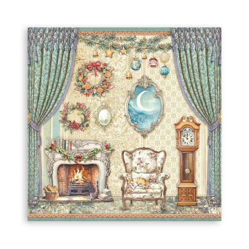 STAMPERIA THE NUTCRACKER БЛОКЧЕ 20,3/20,3 СМ -SBBSXB04