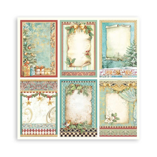 STAMPERIA THE NUTCRACKER БЛОКЧЕ 20,3/20,3 СМ -SBBSXB04