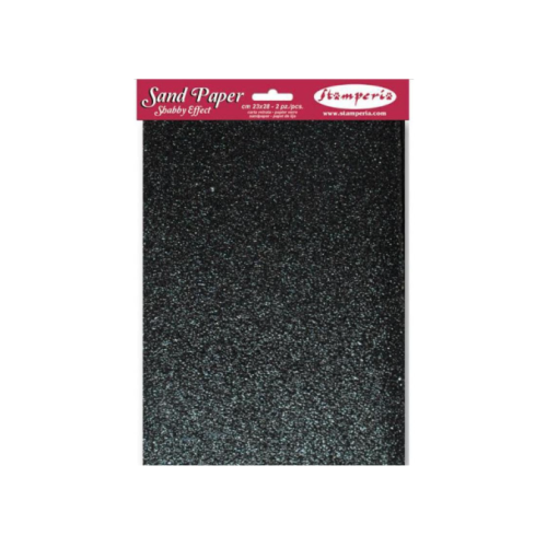 STAMPERIA SANDPAPER  2 PCS. 23/28CM. KRSP04