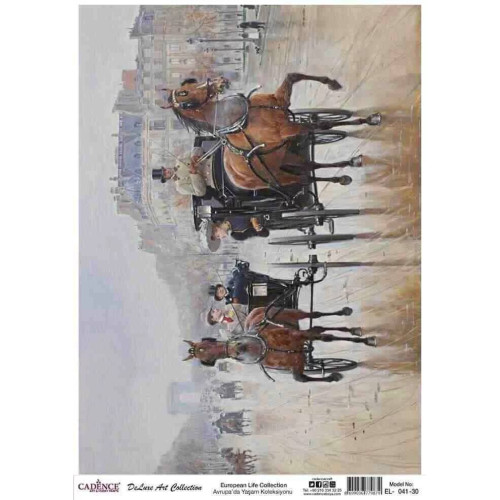 CADENCE DECOUPAGE RICE PAPER A3 - EL-041-30
