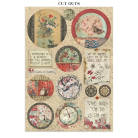 STAMPERIA ORIENTAL GARDEN JUNK JOURNAL ФОКУС ТОЧКИ 8 ГРЪБЧЕТА И 8 СТРАНИЦИ С ИЗРЕЗКИ - SBJKS05