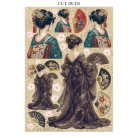 STAMPERIA ORIENTAL GARDEN JUNK JOURNAL ФОКУС ТОЧКИ 8 ГРЪБЧЕТА И 8 СТРАНИЦИ С ИЗРЕЗКИ - SBJKS05