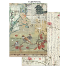 STAMPERIA ORIENTAL GARDEN JUNK JOURNAL ФОКУС ТОЧКИ 8 ГРЪБЧЕТА И 8 СТРАНИЦИ С ИЗРЕЗКИ - SBJKS05