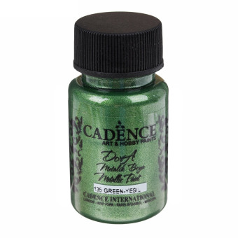 CADENCE ACRYLIC PAINT METALLIC DORA 50 ML. - GREEN 135