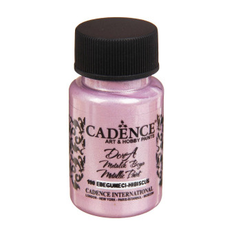CADENCE ACRYLIC PAINT METALLIC DORA 50 ML. - HIBISCUS 190