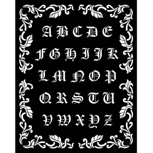 STAMPERIA MEDIA STENCIL - ШАБЛОН 20 Х 25 СМ - KSTD075