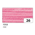 FOLIA VELVET SHEET 8 MM. 50 CM. 10 PCS. - PINK
