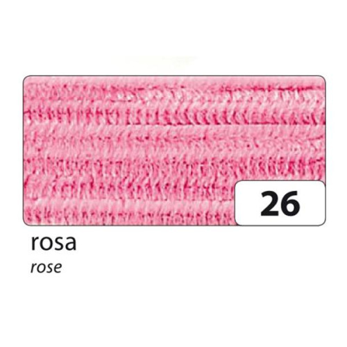 FOLIA VELVET SHEET 8 MM. 50 CM. 10 PCS. - PINK