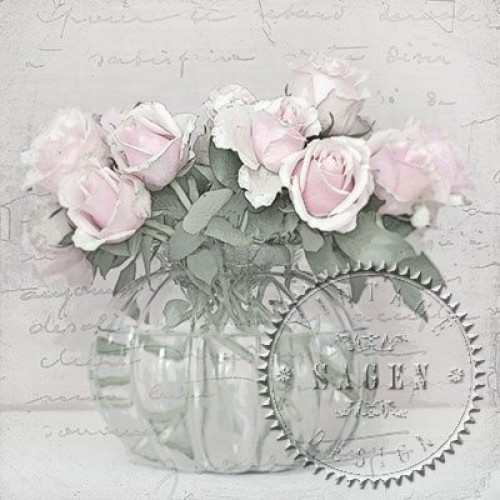 SAGEN VINTAGE NAPKINS FOR DECOUPAGE 33/33 CM - 80031