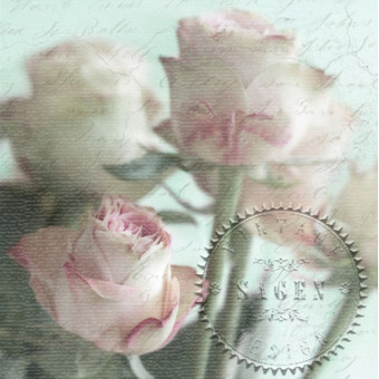 SAGEN VINTAGE NAPKINS FOR DECOUPAGE 33/33 CM - 80075