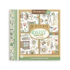 STAMPERIA DAISY ART RUB ON KIT DFLRBX08