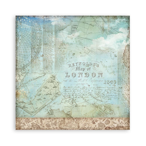 STAMPERIA BLOCK DESIGNER PAPER 30.5/30.5 CM - SBBL100
