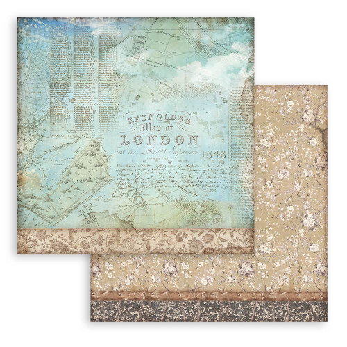 STAMPERIA BLOCK DESIGNER PAPER 30.5/30.5 CM - SBBL100