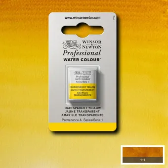 W&N АКВАРЕЛНА БОЯ PROFESSIONAL H/PAN - TRANSPARENT YELLOW
