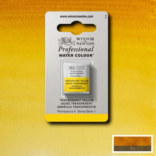W&N АКВАРЕЛНА БОЯ PROFESSIONAL H/PAN - TRANSPARENT YELLOW