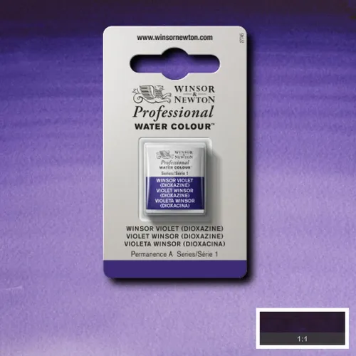 W&N АКВАРЕЛНА БОЯ PROFESSIONAL H/PAN - WINSOR VIOLET DIOXAZI