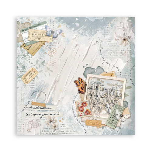 STAMPERIA SECRET DIARY BLOCK 20.3/20.3 CM -SBBS103